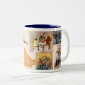 CINCISIGスタジオブルーシリーズジャズミュージシャン ツートーンマグカップ (正面右)