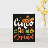 Cinco Chemo Squad化学療法ナースクルーおもしろい株式会社 カード (黄色い花)