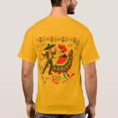 Cinco colorwave gold tシャツ (裏面)