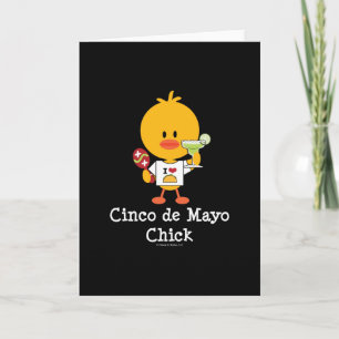 Cinco deメーヨーのひよこの挨拶状 カード