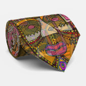 Cinco deメーヨーのアズテック人のタイ ネクタイ (ロール)