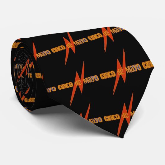 Cinco deメーヨーのタイ ネクタイ (ロール)