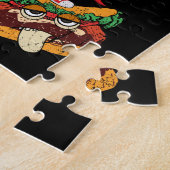 Cinco Deメーヨーのタコスの恋人のヴィンテージのタコス ジグソーパズル (側面)