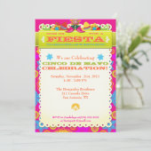 Cinco Deメーヨーのパーティの招待状の発表 招待状 (スタンド正面)