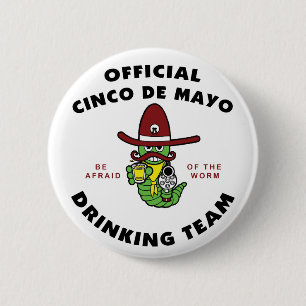 Cinco deメーヨーの飲むチーム 缶バッジ