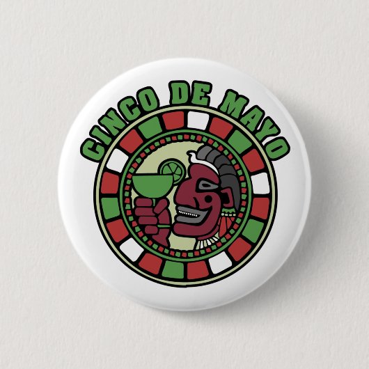 Cinco deメーヨーボタン 缶バッジ (正面)