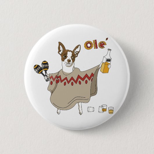 Cinco deメーヨーボタン 缶バッジ (正面)