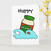 Cinco deメーヨー別名Sinko deメーヨーのおもしろカード カード (黄色い花)