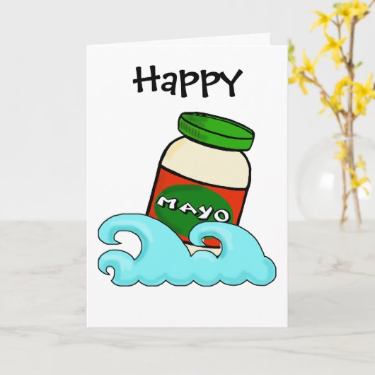 Cinco deメーヨー別名Sinko deメーヨーのおもしろカード カード (黄色い花)