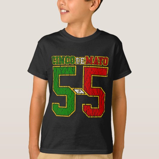 Cinco Deメーヨー運動Dept Tシャツ (正面)