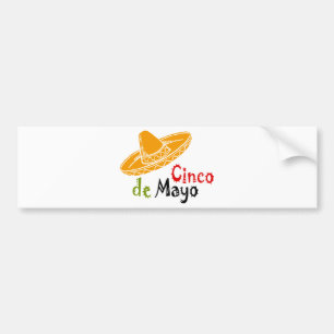 Cinco deメーヨー バンパーステッカー