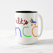 Cinco deメーヨーTaza de Cafe ツートーンマグカップ (正面右)