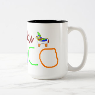 Cinco deメーヨーTaza de Cafe ツートーンマグカップ