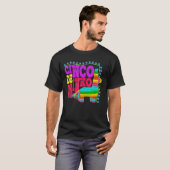 Cinco De DrinkoメキシコおもしろいのCinco De Ma Tシャツ (正面フル)