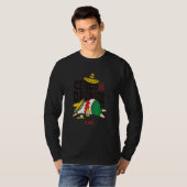 Cinco De Drinko Fiesta On Cinco De Mayo In Plano Tシャツ (正面フル)