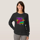 Cinco De Drinko Mexican Cinco De Mayo飲み物 Tシャツ (正面フル)