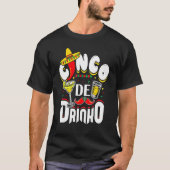 Cinco De Drinko Mexican Cinco De Mayo Drinki Tシャツ (正面)