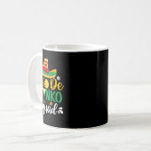 Cinco De Drinko Squad Funy 5 Cinco De Mayo Mexican コーヒーマグカップ (正面左)
