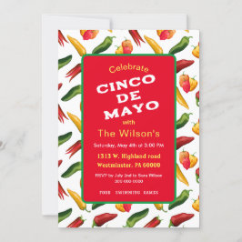 Cinco de Mayチリ 招待状