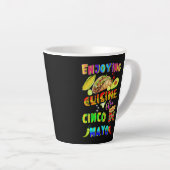 Cinco de Mayoでグルメを楽しむ カフェラテマグ (右アングル)