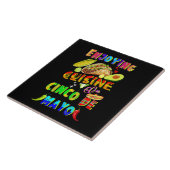 Cinco de Mayoでグルメを楽しむ タイル (側面)