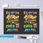 Cinco de Mayoでグルメを楽しむ 薄葉紙 (クラフト)