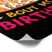 Cinco De Mayoで私の誕生日生まれをタコしてみよう ポスター (角)