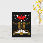 Cinco De Mayoのマリーアチチャロメキシコの衣装 カード (黄色い花)