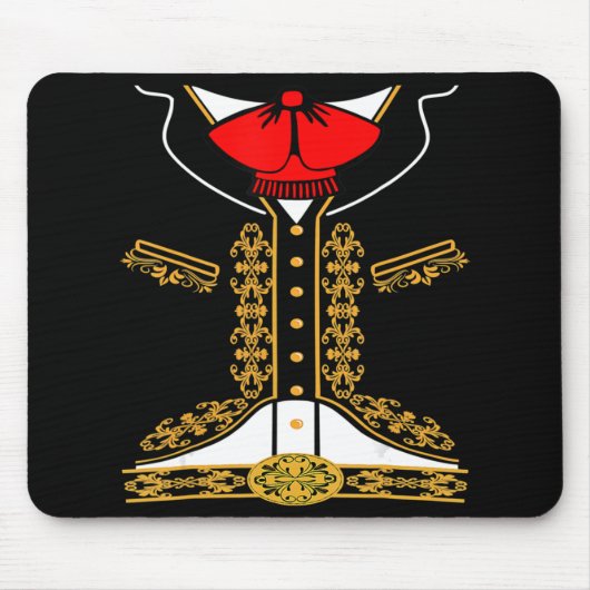 Cinco De Mayoのマリーアチチャロメキシコの衣装 マウスパッド (正面)