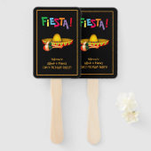 Cinco de MayoまたはMexican Fiesta ハンドファン (正面&裏面)