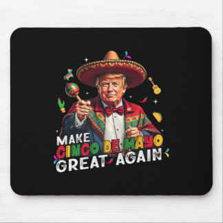 Cinco De Mayoを再びメキシコ素晴らしのおもしろいSombrにする マウスパッド