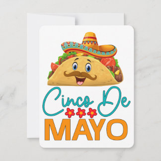 Cinco de Mayoグリーティングカード，オリジナルアート シーズンカード