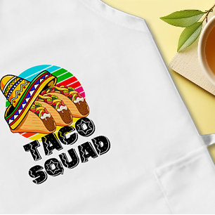 Cinco de Mayoタコスクワッド ロングエプロン