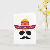 Cinco De MayoパーティーシャツメンズおもしろいCinco De Mayo カード (黄色い花)
