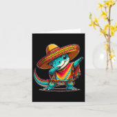 Cinco De Mayo恐竜ダビングメキシコフィエスタ5 De カード (黄色い花)