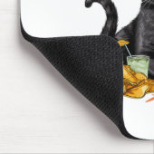 Cinco De Mayo黒猫メキシカン黒猫 マウスパッド (コーナー)