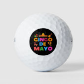 Cinco De Mayo ゴルフボール (正面)