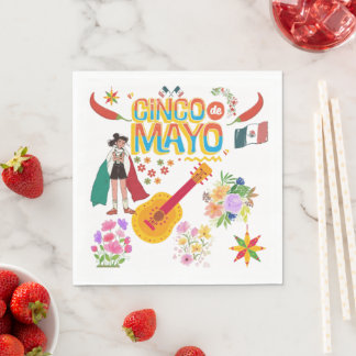 Cinco De Mayo スタンダードランチョンナプキン
