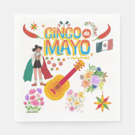 Cinco De Mayo スタンダードランチョンナプキン