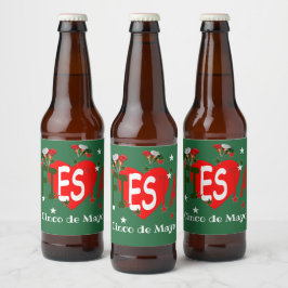 Cinco de mayo，フィエスタメキシコパーソナライズされた, ビールラベル