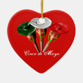 Cinco de mayo，フィエスタメキシコ セラミックオーナメント
