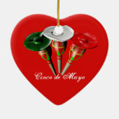 Cinco de mayo，フィエスタメキシコ セラミックオーナメント (裏面)