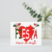 Cinco de mayo,フィエスタメキシコ ポストカード (スタンド正面)