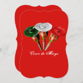 Cinco de mayo，フィエスタメキシコ 招待状 (正面/裏面)