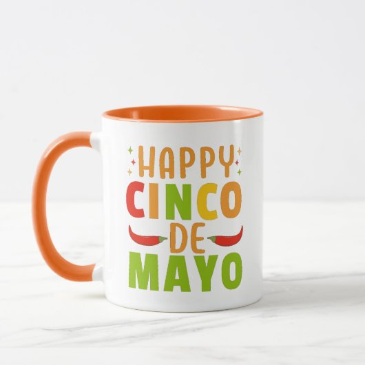 Cinco De Mayo マグカップ (左)