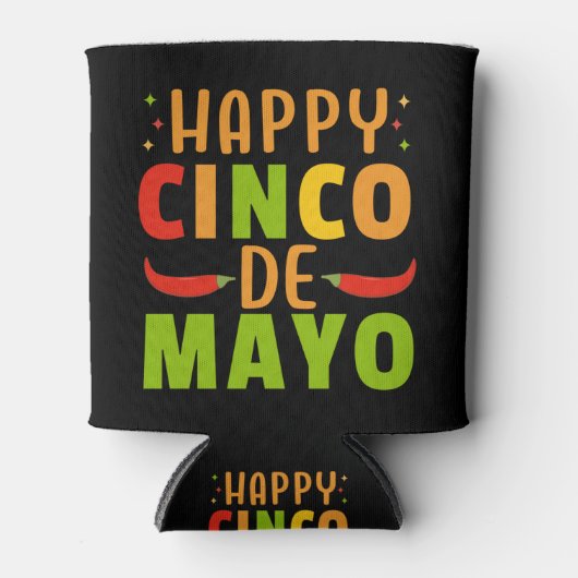 Cinco De Mayo 缶クーラー (正面)