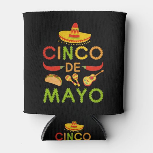 Cinco de Mayo 缶クーラー (正面)