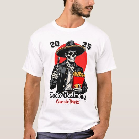 Cinco de Mayo 2025プライド:衣服Viva Mexico! Tシャツ (正面)