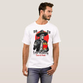 Cinco de Mayo 2025プライド:衣服Viva Mexico! Tシャツ (正面フル)