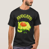 Cinco De Mayo   Avocado Mexico Meow Avogato Cat Tシャツ (正面)